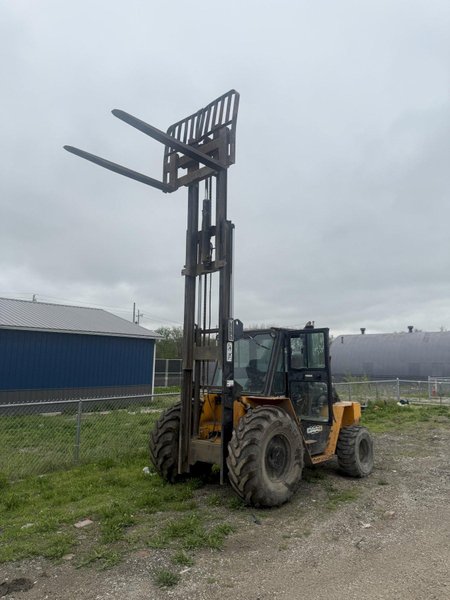 10,000 LB. WIGGINS WD 100 AT-96 DIESEL FORKLIFT. STOCK #0434326