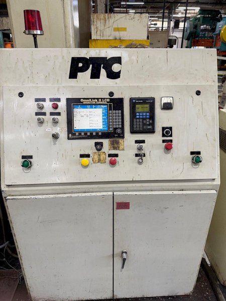 600 ton PTC Transfer / Progressive Die Press Model MMP2-600M Straight Side Mechanical Press For Sale, Year 2003