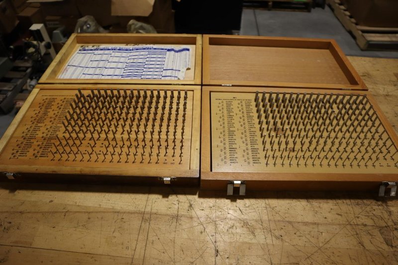 Meyer Pin/Plug Gages: (1) M1 Plus .061-2.50" (1) M1 Minus .061-250"- Auction Item