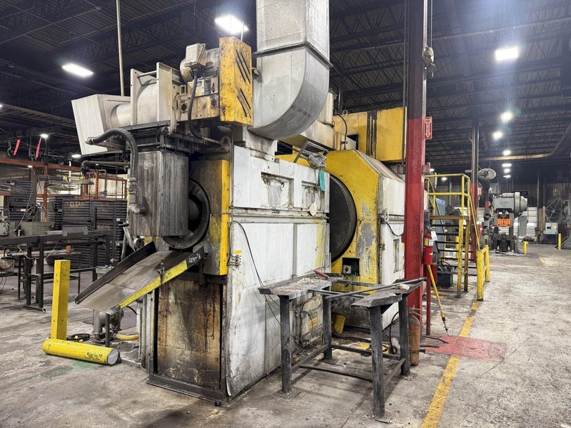 3-STAGE RANSOHOFF ROTARY DRUM BATCH AUTOMATIC PARTS DEBURR &amp; WASHER SYSTEM, NEW 2013: YOBRO #24300