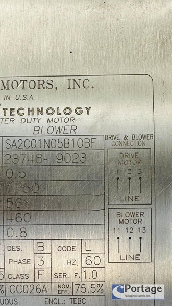 Processtec Inc. 104.27 NG Sanitary Screw Pump  | 40Hp Wash-down Pump Cart Assembly  |  w/AB Touchscreen Controls