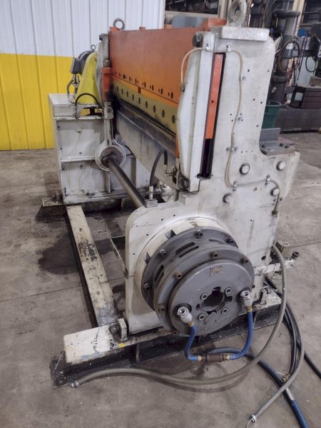 52" X 14 GA WYSONG MODEL #1252-HS BOWTIE BLADE HIGH SPEED CUT TO LENGTH LINE MECHANICAL SHEAR: STOCK #22751