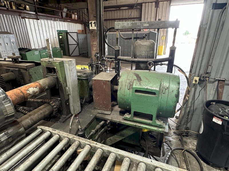 15 STAND  X 3&quot; ARBOR  X 50&quot; PEARSON LOC SEAM ROLL FORMING PANEL MILL. STOCK # 0663325