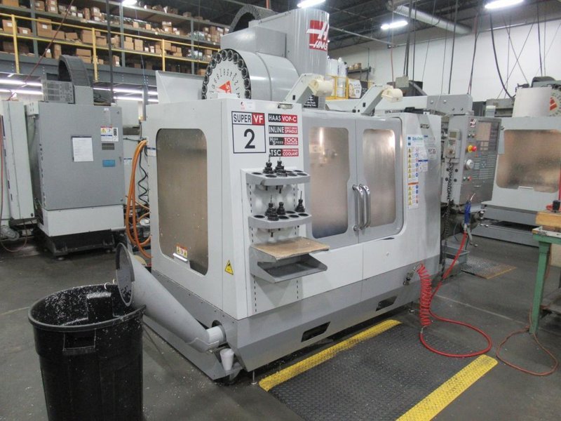 Haas VF-2SS CNC Vertical Machining Center, 30&quot;x16&quot;x20&quot; Travels, CT40, 12,000 RPM, 24 ATC- Auction Item
