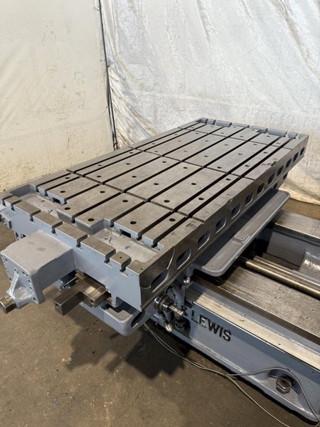 4&quot; GIDDINGS &amp; LEWIS 340-T HORIZONTAL BORING MILL. STOCK # 0668225