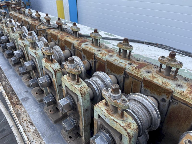 12 STAND X 1-1/2&quot; TISHKEN ROLLFORMER: STOCK #76620