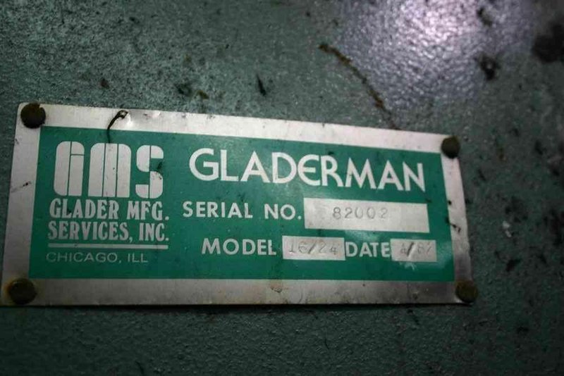 24&#039; GMS MODEL 16/24 DRAWING TYPE DEAD BLOCK: STOCK #18577