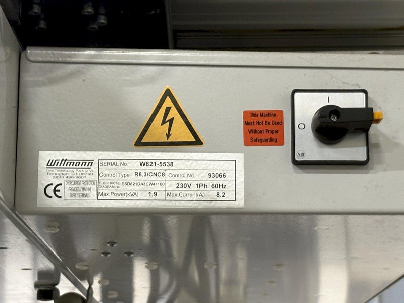 Wittman Used W821 Servo Robot, 80-300 ton, yr. 2021