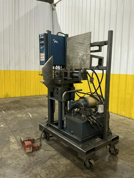 VOGEL TOOL MODEL #101-HPP HYDRAULIC TUBE SWAGING, PUNCHING &amp; NOTCHING MACHINE: YOBRO #25064