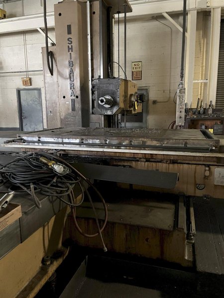 5&quot; SHIBAURA (TOSHIBA) MODEL #BFT-13 HORIZONTAL BORING MILL: STOCK #21783