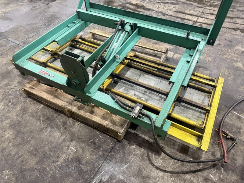 10,000 LBS X 24" X .105" ROWE ENTRY SERVO FEED LINE, COIL CAR, REEL, STRAIGHTENER, INDRAMAT SERVO FEED: YOBRO #24518