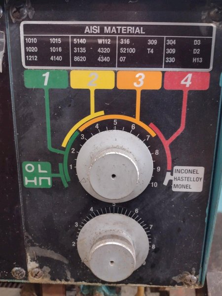 12" x 12" KALAMAZOO MODEL #KC12AX AUTOMATIC HORIZONTAL BANDSAW: STOCK #18787
