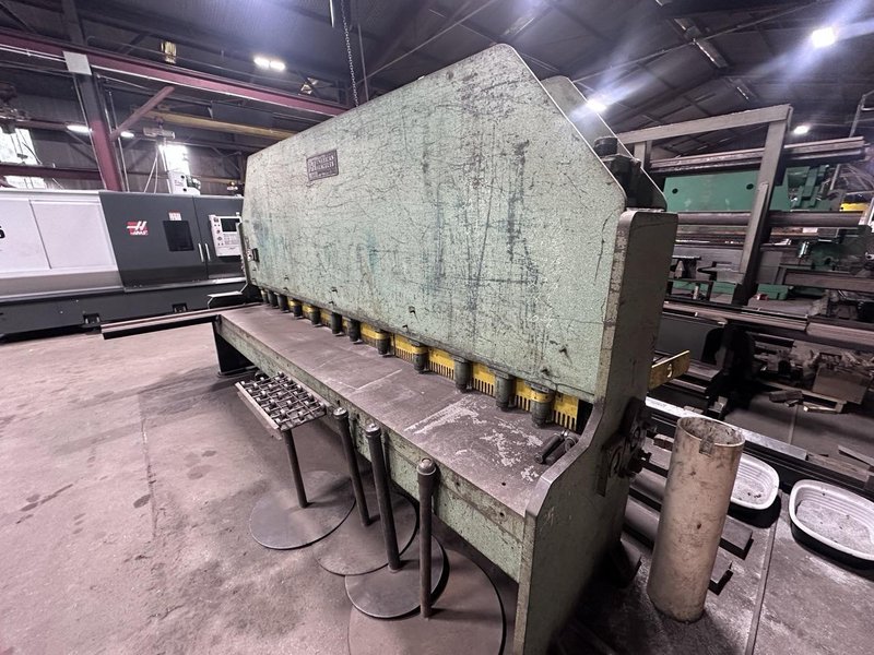 1/2″ x 12′ American Hercules Alpha Series Hydraulic Shear, 1983