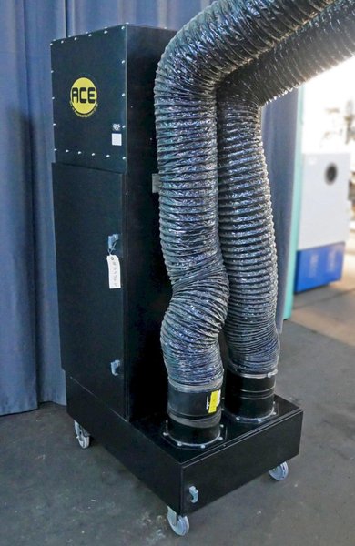 Ace Industrial Products 1,100 CFM Heavy Duty Mobile Fume Extractor, 73-800
