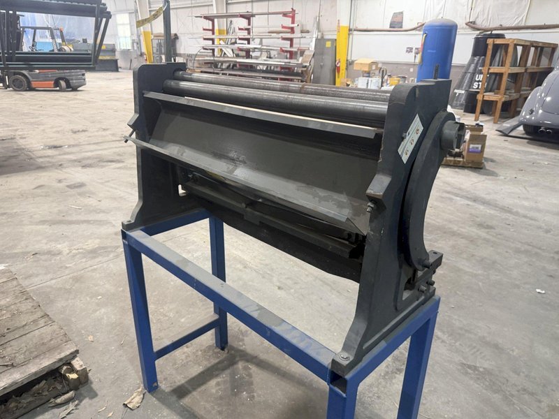 40" WELBILT HAND PRESS BRAKE &amp; SHEET ROLLER: YOBRO #25208