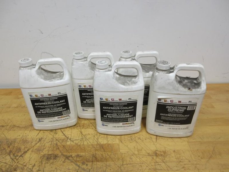 Industrial Supreme 4.5 Gallons of Low Conductivity Antifreeze/Coolant for Welder Cooling Systems- Auction Item