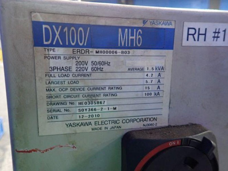 Yaskawa Motoman Robot - Motoman-mh6