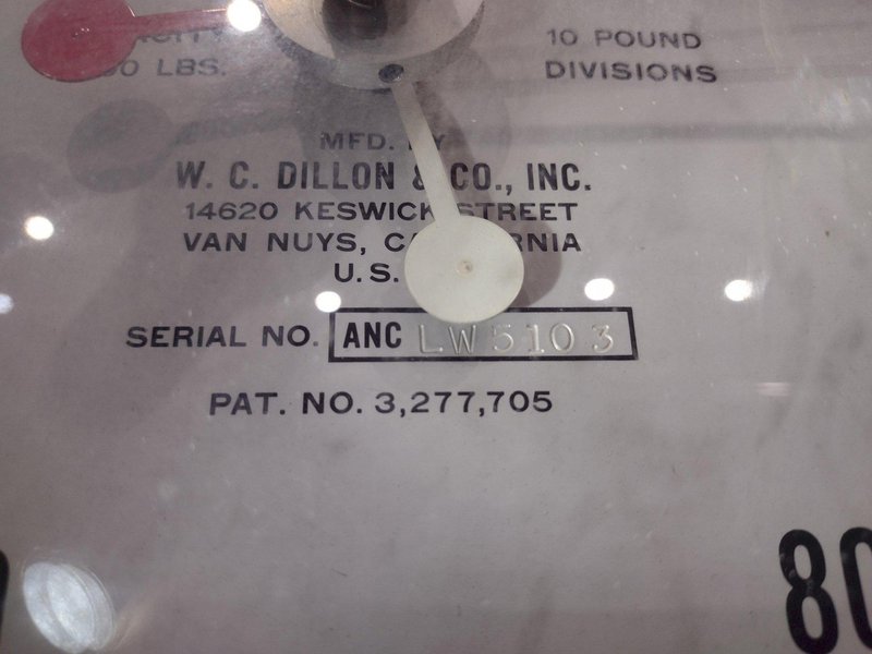 DILLON DYNAMOMETER: YOBRO #24805