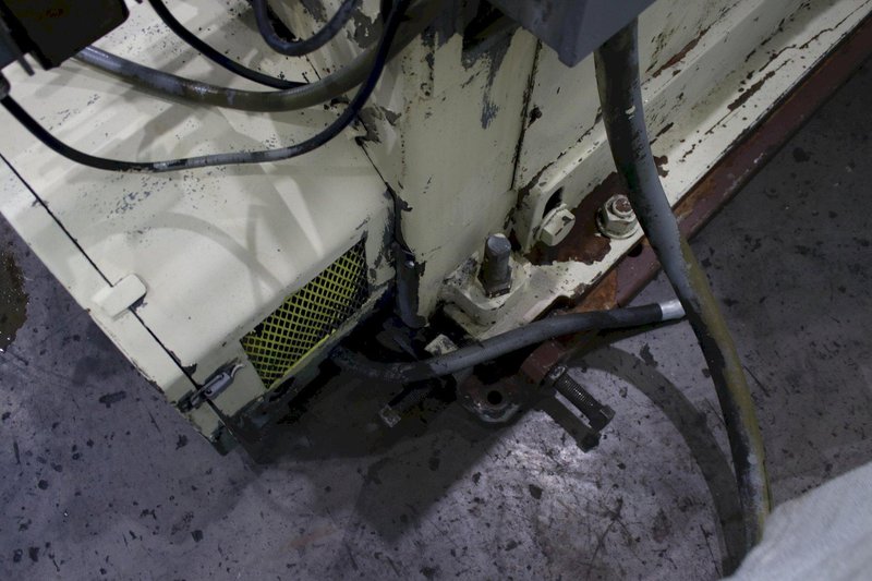 25 TON TISHKEN MODEL #C0-8-4 NOTCHING PRESS: STOCK #75072