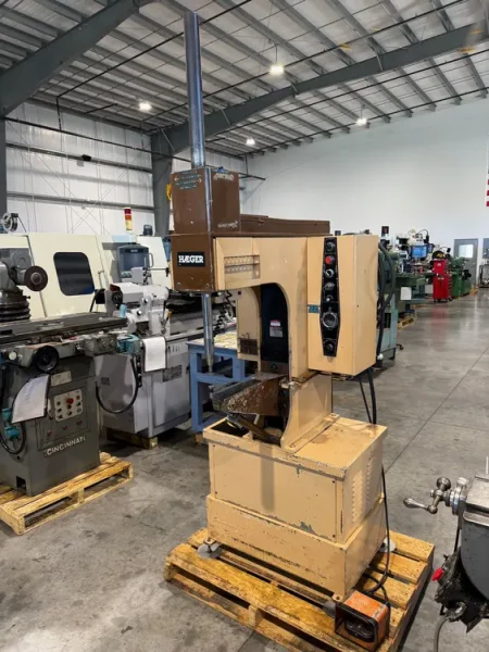 HAEGER HP6-B  6 Ton Hydraulic Insertion Press &amp; Autofeed Bowl USA #7676