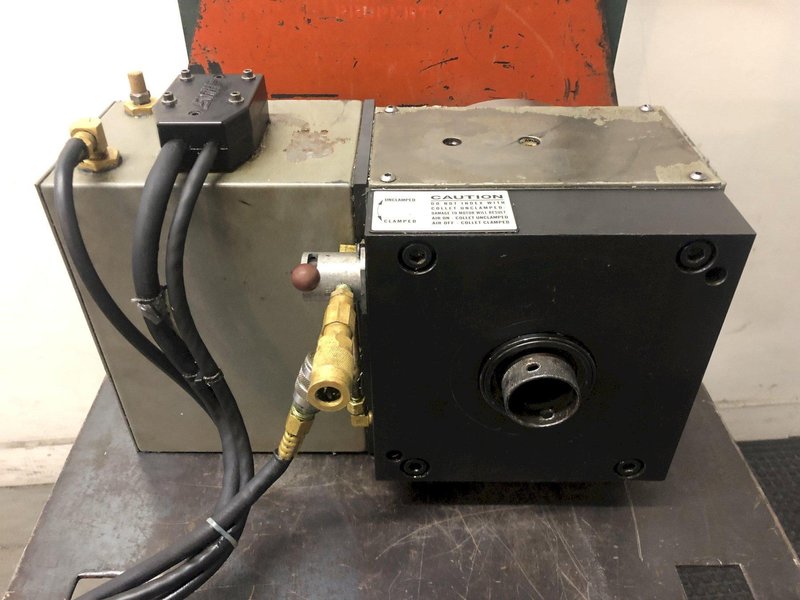 HAAS HRTA6 HRT210 4th-Axis Rotary Table with 5C Spindle Nose, Pneumatic 5C Collet Closure