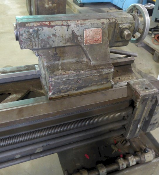 21&quot;/28&quot; x 120&quot; JFMT Gap Bed Lathe, 3&quot; Hole, As-Is, Low Price
