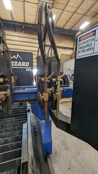 8′ x 24′ Pinnacle DSG ShapeWizard Oxyfuel – Plasma Cutting System, 2015