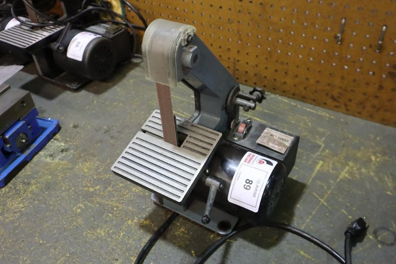 Enco 1&quot; Belt Sander, Bench Model - Single Phase- Auction Item