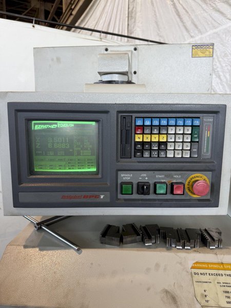 20&quot; X 40&quot; BRIDGEPORT ROMI EZ-PATH SD CNC LATHE. STOCK # 0550625