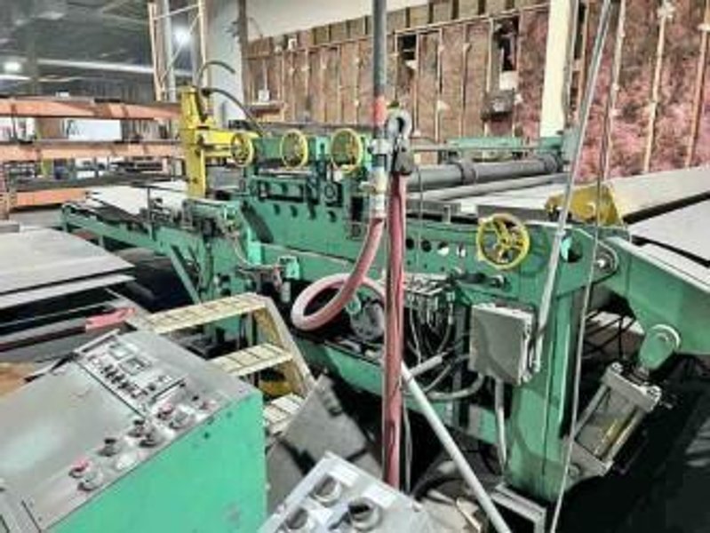 72" x 0.075" x 20,000# Iowa Precision Slear Line STOCK# 4229