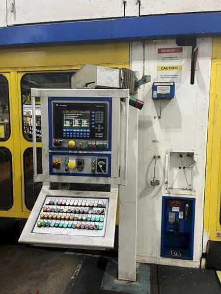 2500 &amp; (4) 1250 TON SCHULER MDL HZPUI HYDRAULIC TANDEM PRESS LINE