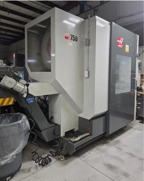 2014 Haas UMC-750 5-Axis CNC Vertical Machining Center For Sale