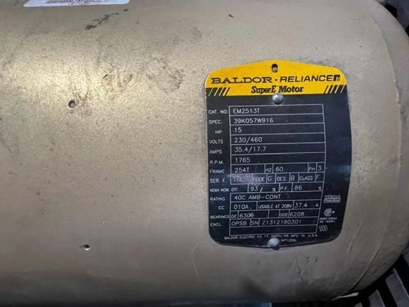 15 HP Champion air compressor STOCK# 3630