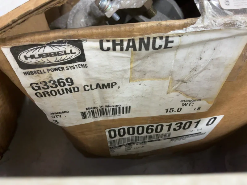 CHANCE GROUND CLAMP  -  G3369