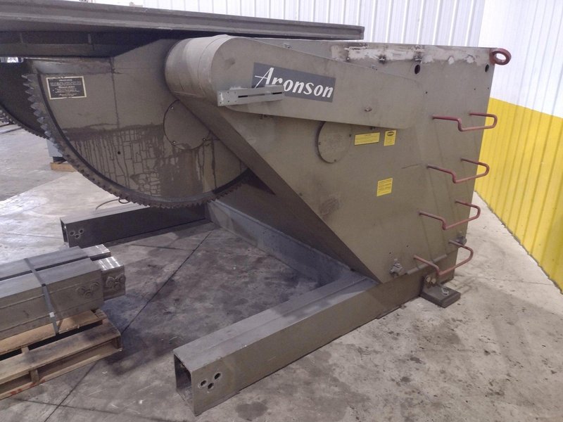 50,000 LB ARONSON MODEL #HD-500VF WELDING POSITIONER: STOCK 24016