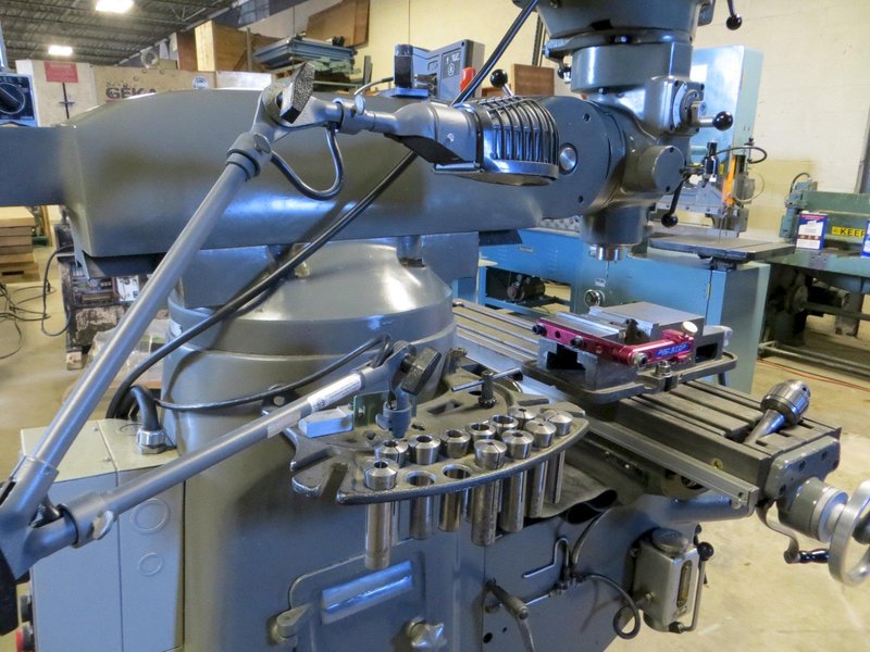 9&quot; x 42&quot; Supermax Vertical Milling Machine w/ Acu-Rite Digital Readout