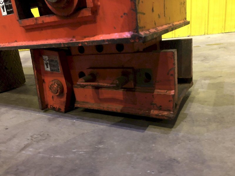 20,000 LB 10 TON BUSHMAN  MODEL #6107 DOUBLE RIM VERTICAL COIL LIFTING TONG SCISSOR TYPE COIL LIFT, NEW 2007: STOCK #15814