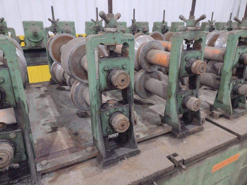 20 STAND X 3&quot; X 48&quot; ASC RAFTED ROLLFORMER, TOOLED FOR 36&quot; STANDING SEAM ROOF PANEL: STOCK #14214