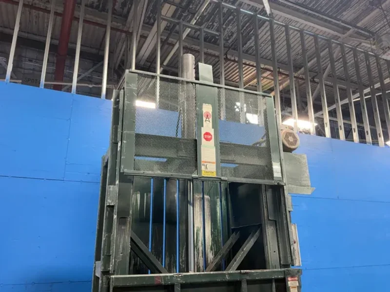 WASTEQUIP 58” X 38” BALER  -  60HD