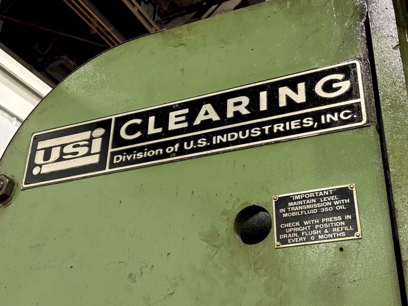 60 TON TORC-PAC USI CLEARING OBI PRESS 6" STROKE: STOCK #22823