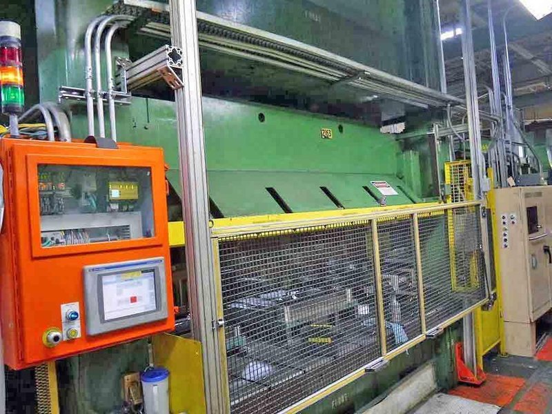 600 Ton Pacific Straight Side Hydraulic Press