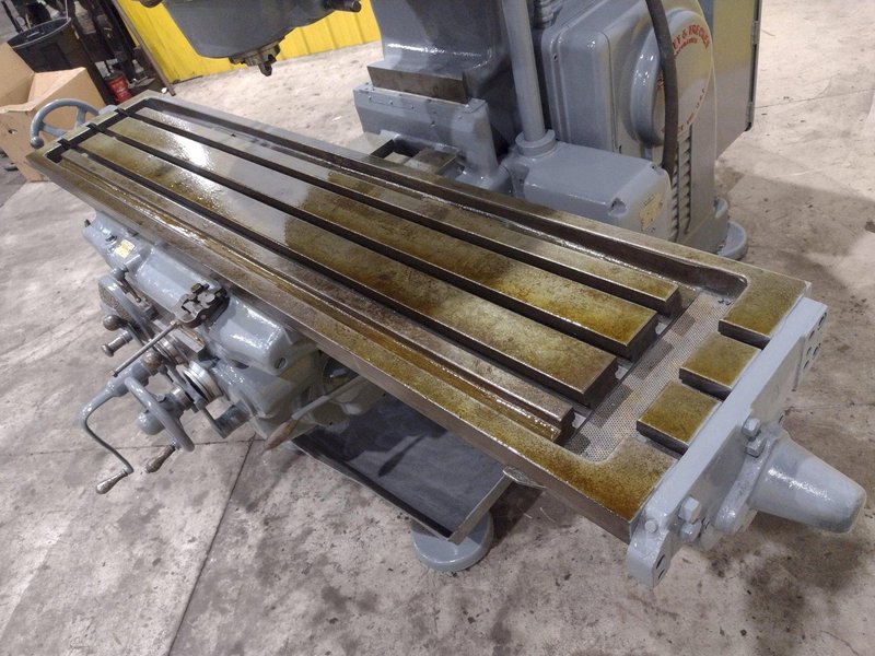 15 HP KEARNEY &amp; TRECKER MODEL #4CH VERTICAL MILL: STOCK #22776