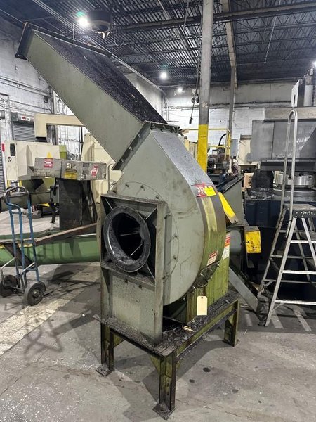 Prab Chip Processing System with Crusher, Wringer and Separator