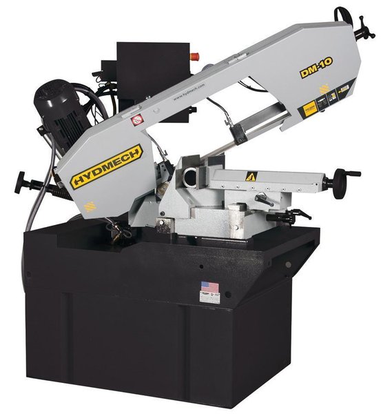 NEW 9.5"H x 11"W HYD-MECH MODEL DM-10 DOUBLE MITER BAND SAW