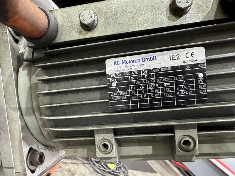 2" STEELMAX MODEL #SM-DBM50 DOUBLE SIDED BEVELING MACHINE: STOCK #77844