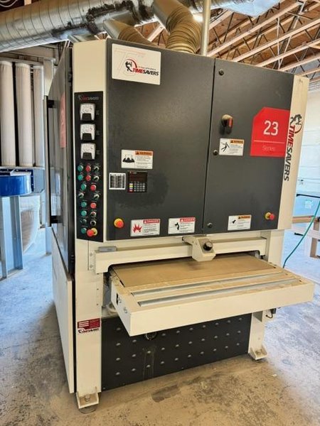 2021 Timesavers 2331-24-001 3-Head 24″ Widebelt Sander – 15HP
