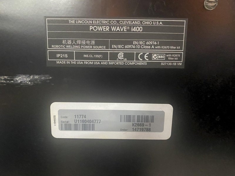 Lincoln Electric – PowerWave i400 K2669-1 Welder USED