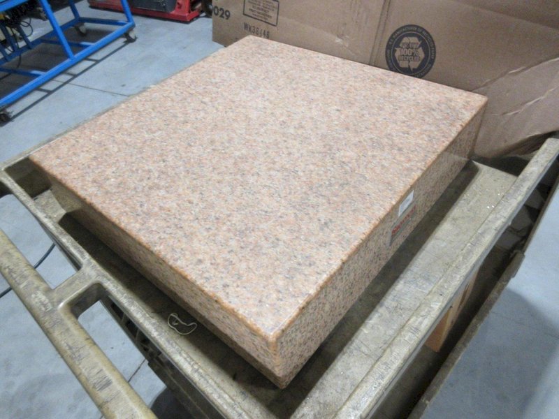 Starrett Pink Granite Surface Plate "Grade B"- Auction Item