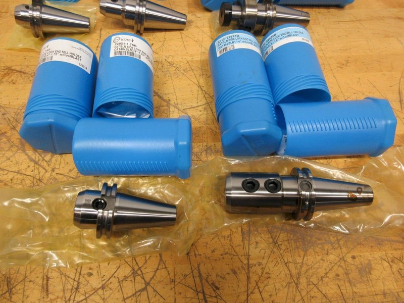 Techniks SYIC CAT40 Tool Holders (9 pcs) Assorted ***All New In Packaging***- Auction Item
