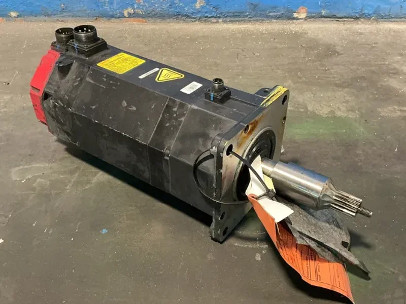 FANUC 2000RPM AC SERVO MOTOR  -  A06B-0166-B675#R016-R